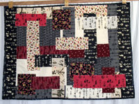 Kanji quilt - Dragon Quilter