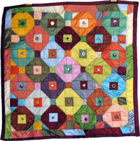 dragon quilter quilt - all buttoned up