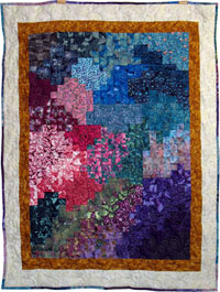 Landscape Colors quilt - Dragon Quilter
